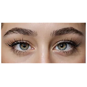 Wispy Lashes Extensions Png 6 PNG image