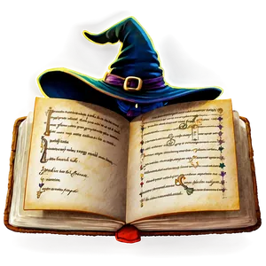 Witch And Spellbook PNG Ojh