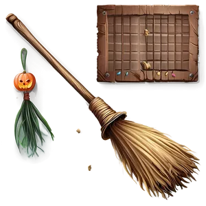 Witch Broom Art PNG 17 PNG