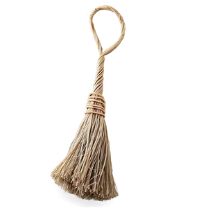 Witch Broom Decoration PNG 06292024