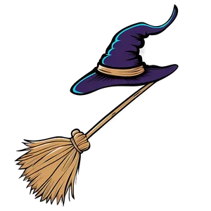 Witch Broom Outline PNG 82 PNG
