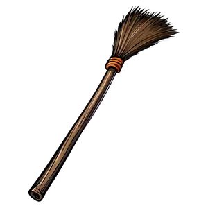 Witch Broom Sketch PNG 70