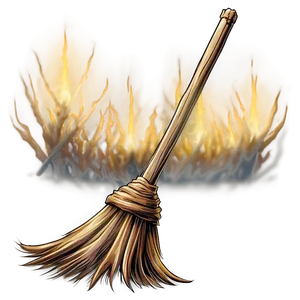 Witch Broom Spell PNG 06292024