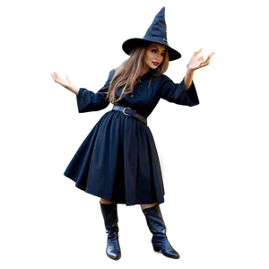 Witch Casting Spell PNG 60