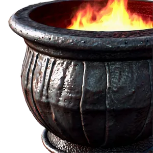 Witch Cauldron C PNG image