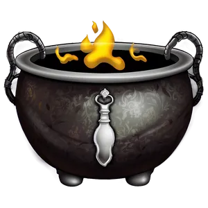 Witch Cauldron PNG Fpt12