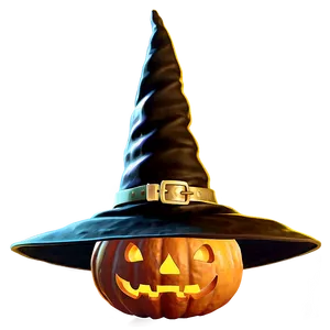 Witch Hat Pumpkin Png 05242024 PNG image