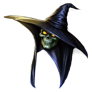Witch Hat With Bat Wings PNG Bbq