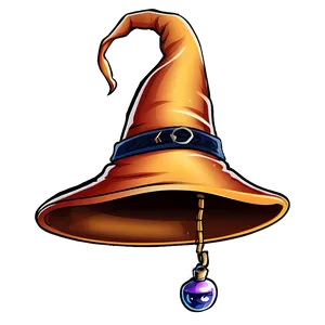 Witch Hat With Bells PNG Dko PNG