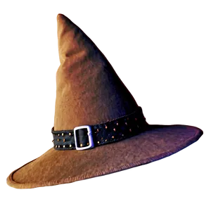 Witch Hat With Feathers PNG Bdd PNG