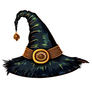 Witch Hat With Feathers Png Ixg PNG image