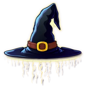 Witch Hat With Lightning PNG 35