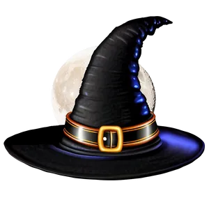 Witch Hat With Moon Png Iji51 PNG image