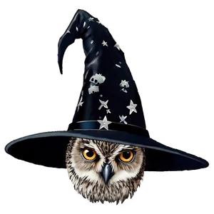 Witch Hat With Owls Png Imr33 PNG image