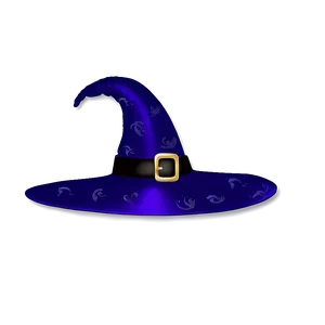 Witch Hat With Scrolls Png Ycw43 PNG image