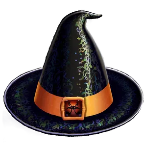 Witch Hat With Spider Png 3 PNG image