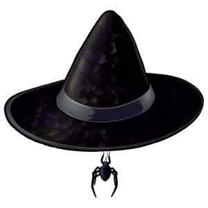 Witch Hat With Spider Web PNG Mox PNG