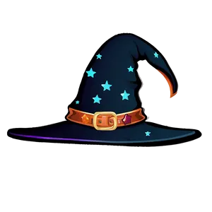 Witch Hat With Stars And Moon PNG Fev21 PNG