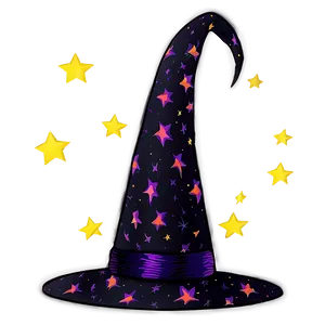 Witch Hat With Stars Png 63 PNG image