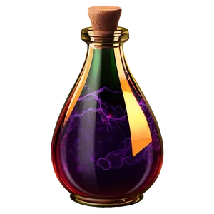 Witch Potion Bottle PNG 20