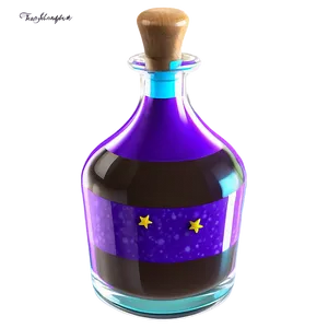 Witch Potion Bottle PNG Eju
