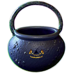 Witch's Brew Cauldron PNG 06292024