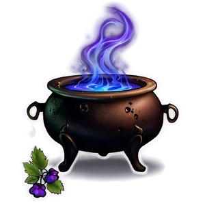 Witch's Brew Cauldron Png Oat PNG image