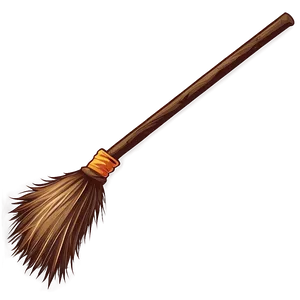 Witch's Broom Silhouette Png 3 PNG image