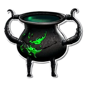 Witch's Cauldron PNG Vwq