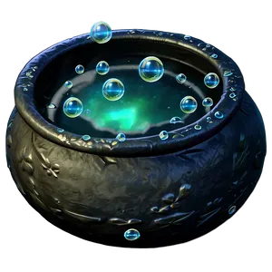 Witch's Cauldron With Bubbles Png Ynw PNG image