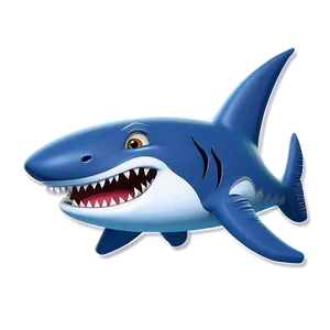 Wizard Shark Cartoon PNG Pbf40