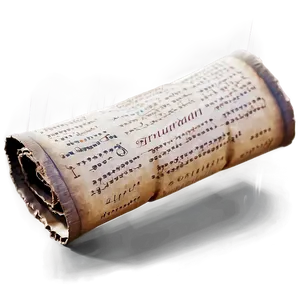 Wizard Spell Scroll Paper PNG 06262024 PNG