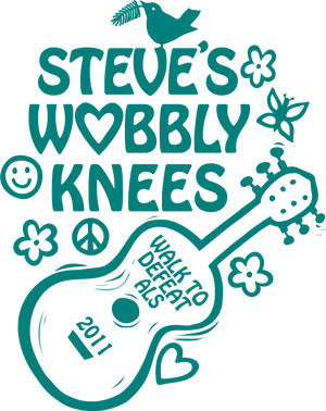 Wobbly Knees Guitar Graphic2011 PNG image