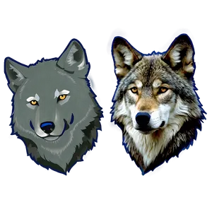 Wolf B PNG image