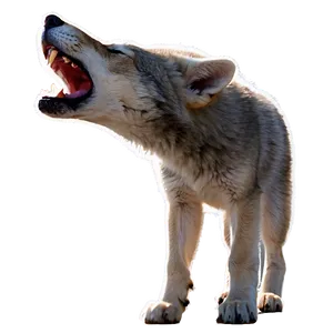Wolf Cub First Howl Png Dgu5 PNG image