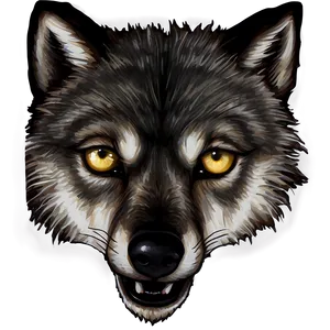 Wolf Eyes In Darkness PNG 06292024