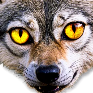 Wolf Eyes In Shadow PNG 06292024