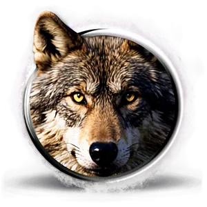 Wolf Eyes In Shadow PNG 06292024 PNG