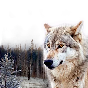 Wolf Eyes Under Moonlight Png Wey5 PNG image