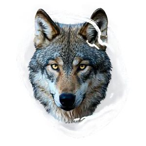 Wolf Eyes With Reflection PNG Ayl