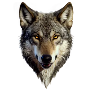 Wolf Head C PNG image