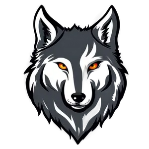 Wolf Head Logo Design Png 05032024 PNG image