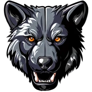Wolf Head Logo Design Png Qsv3 PNG image
