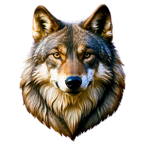 Wolf Head Spirit Animal Guide PNG Sec74 PNG