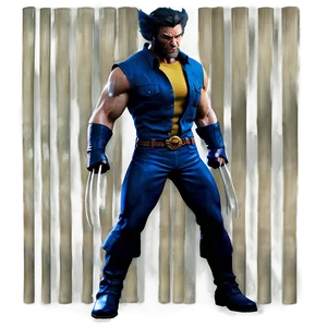 Wolverine Casual Outfit Png 81 PNG image