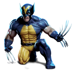 Wolverine In Snow Png Ldp72 PNG image