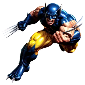 Wolverine Jump Attack Png Rlv38 PNG image