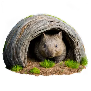 Wombat Burrow PNG 58 PNG