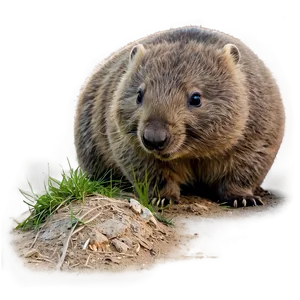 Wombat Burrow Png Xwi PNG image