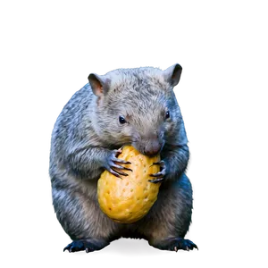 Wombat Eating PNG Dvg